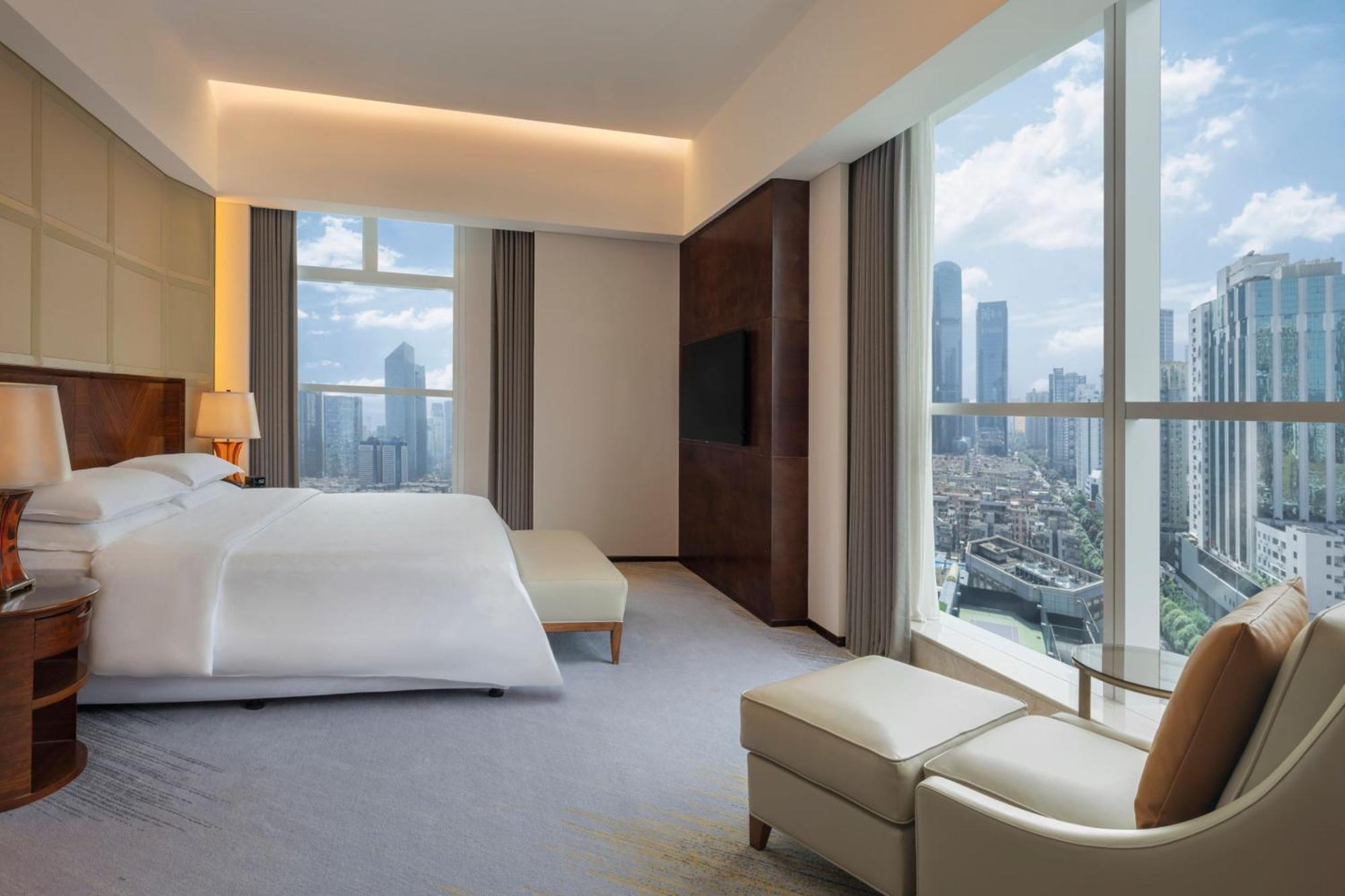 Sheraton Guangzhou Hotel-Fully Upgraded In Cbd-Free Canton Fair Shuttle Bus And Registration Counter Εξωτερικό φωτογραφία