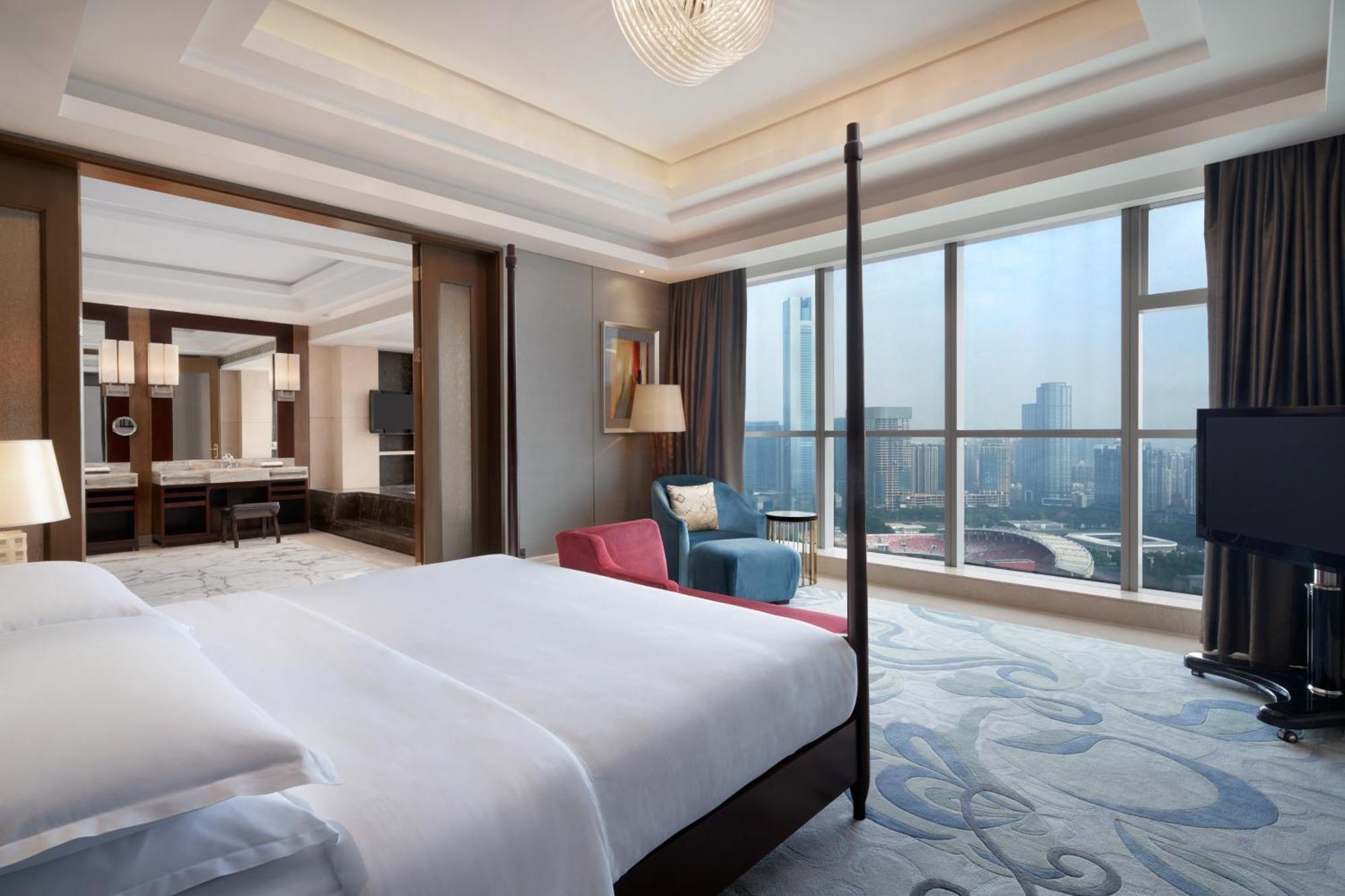 Sheraton Guangzhou Hotel-Fully Upgraded In Cbd-Free Canton Fair Shuttle Bus And Registration Counter Εξωτερικό φωτογραφία